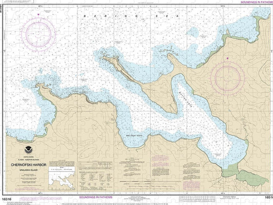 Nautical Chart 16516 Chernofski Harbor Puzzle