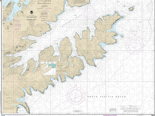 Nautical Chart 16522 Beaver Inlet Puzzle