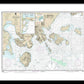 Nautical Chart-16549 Cold Bay-Approaches, Alaska Pen, King Cove Harbor - Framed Print  20" x 15"  Framed Nautical Chart Print by SeaKoast.