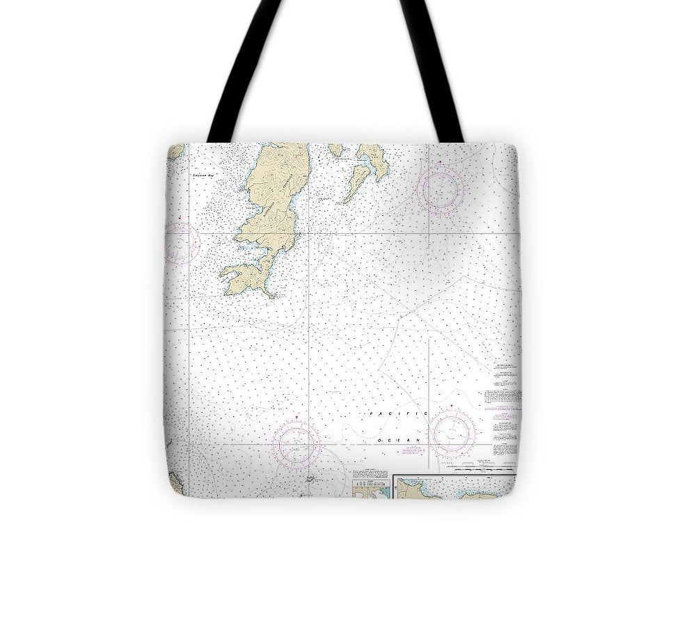 Nautical Chart 16556 Chiachi Island Nagai Island, Chiachi Islands Anchorage Tote Bag