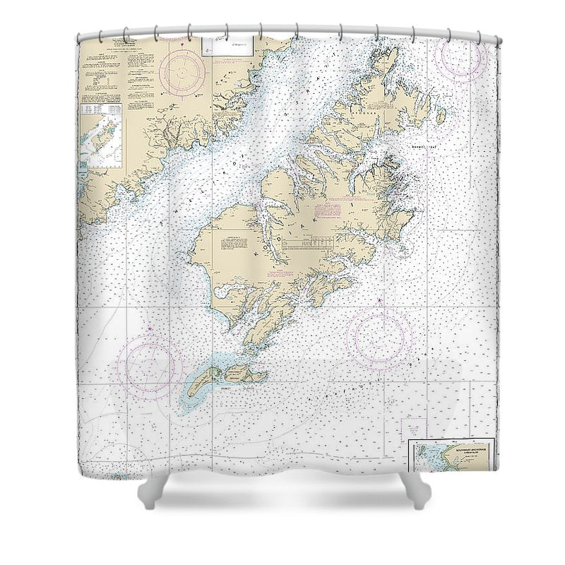 Marco Island, FL deals Nautical Chart Shower Curtain / Made to Order