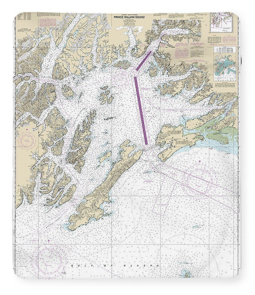 Nautical Chart-16700 Prince William Sound - Blanket