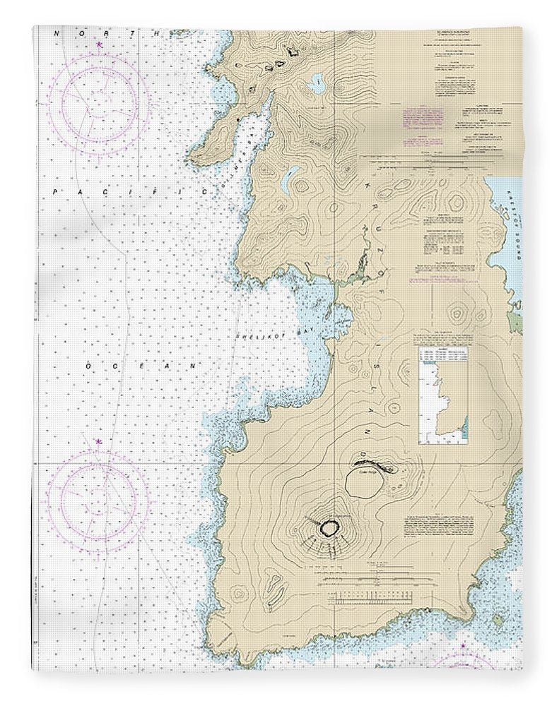 Nautical Chart-17325 South-west Coasts-kruzof Island - Blanket