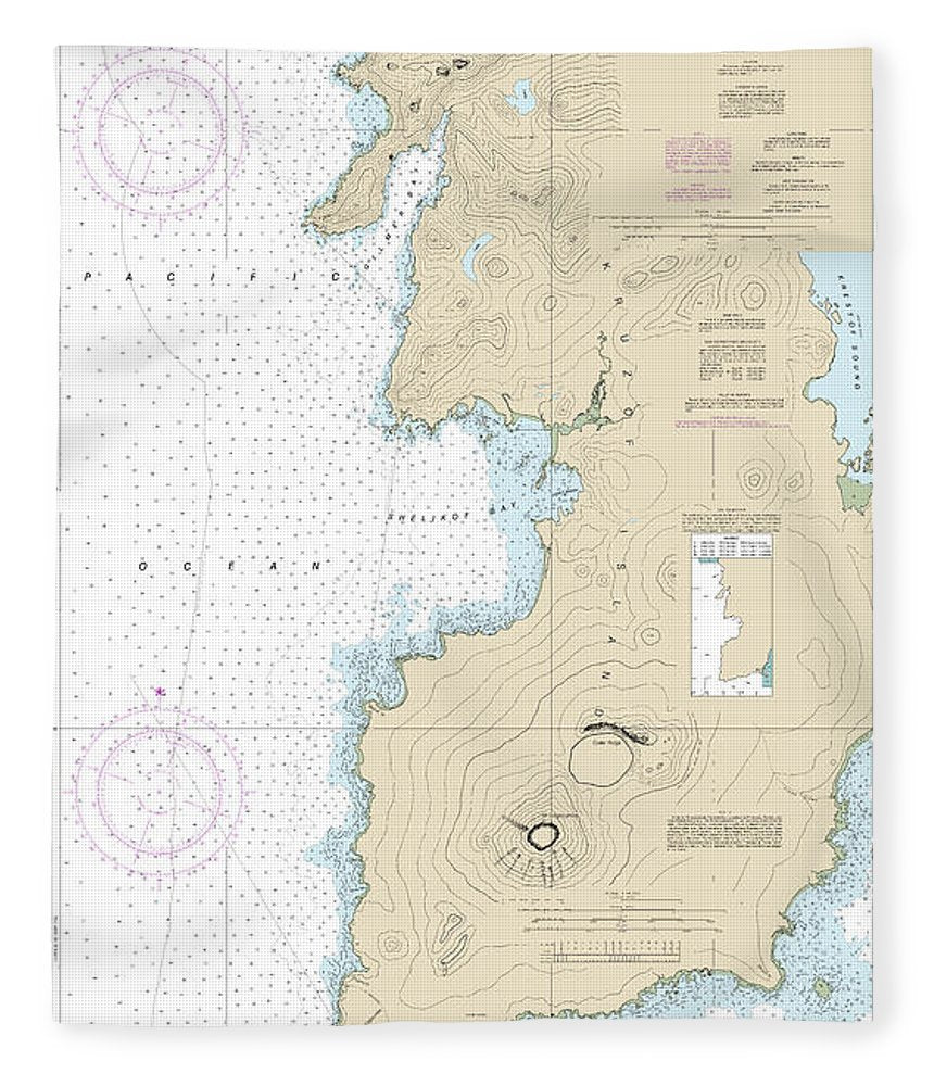 Nautical Chart 17325 South West Coasts Kruzof Island Blanket