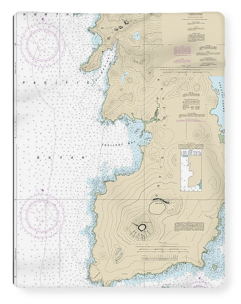 Nautical Chart-17325 South-west Coasts-kruzof Island - Blanket