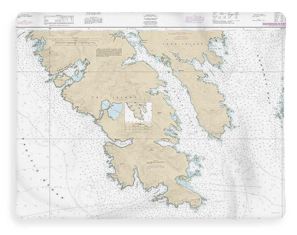 Nautical Chart-17409 Southern Dall Island-vicinity - Blanket