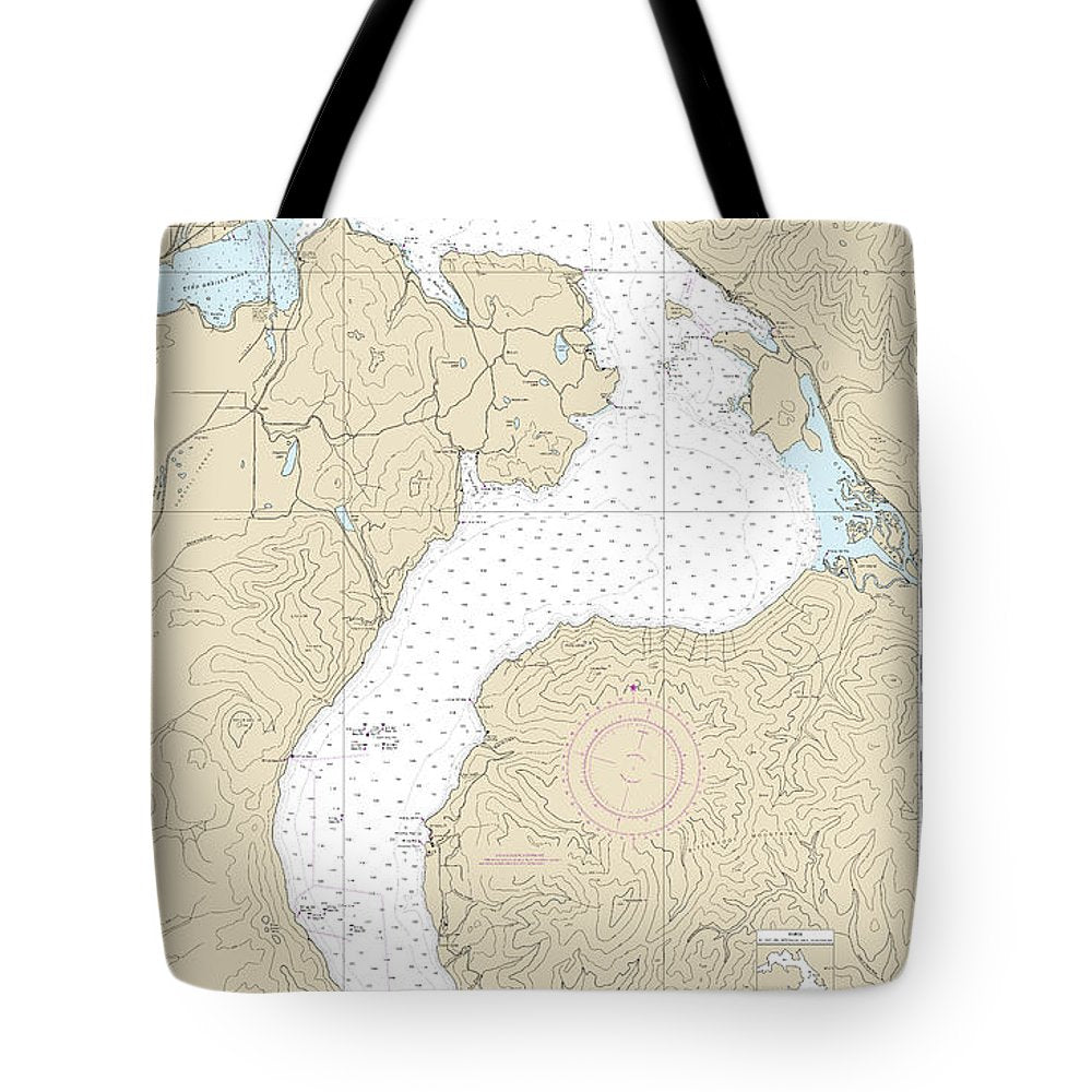 Nautical Chart-18554 Lake Pend Oreille - Tote Bag