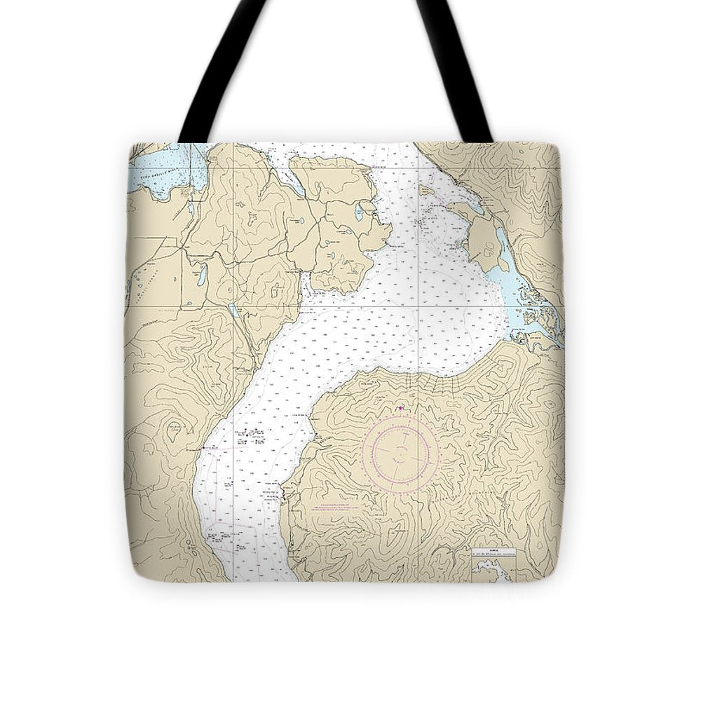 Nautical Chart-18554 Lake Pend Oreille - Tote Bag