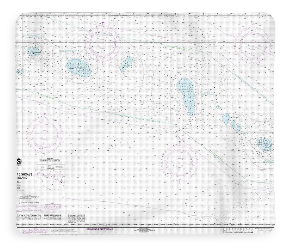 Nautical Chart-19019 French Frigate Shoals-laysan Island - Blanket