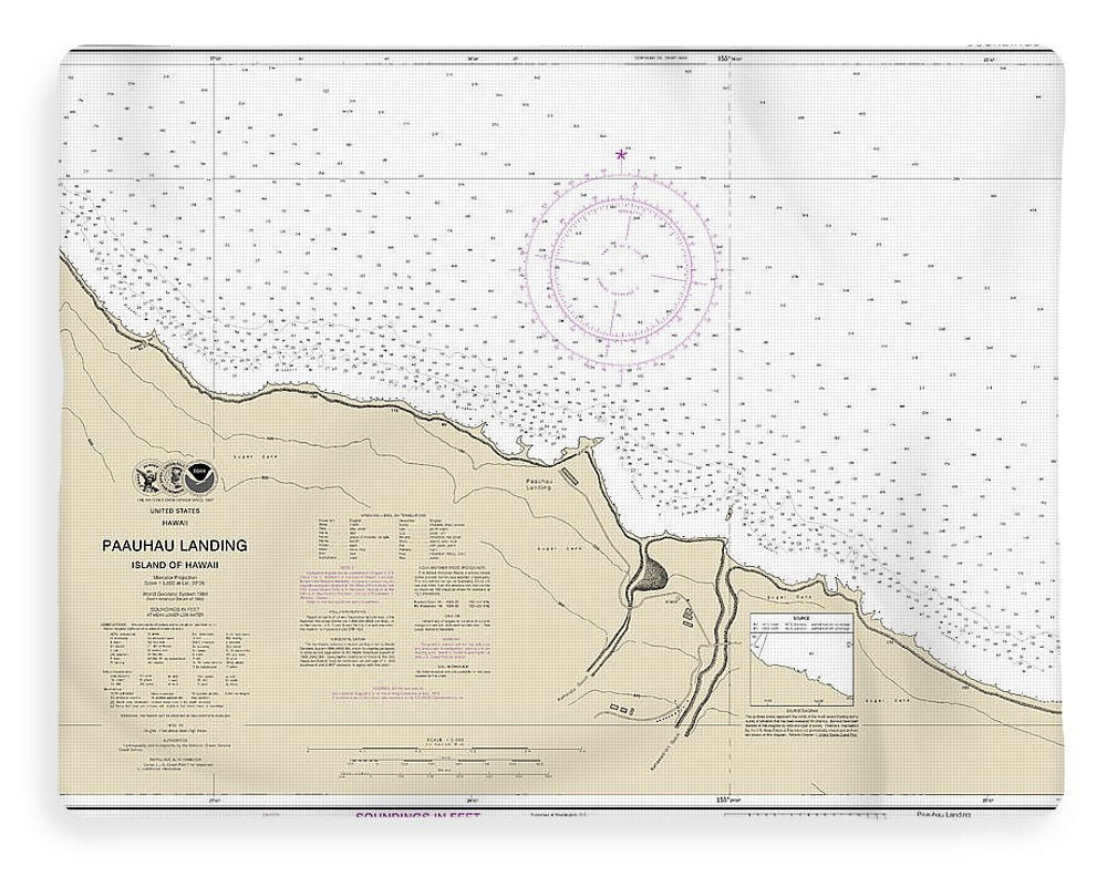 Nautical Chart-19326 Paauhau Landing Island-hawaii - Blanket