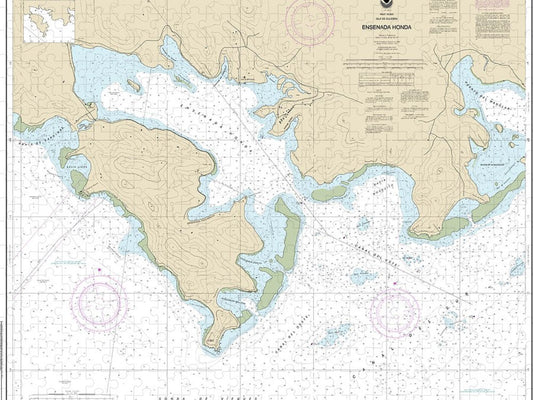 Nautical Chart 25654 Ensenada Honda Puzzle