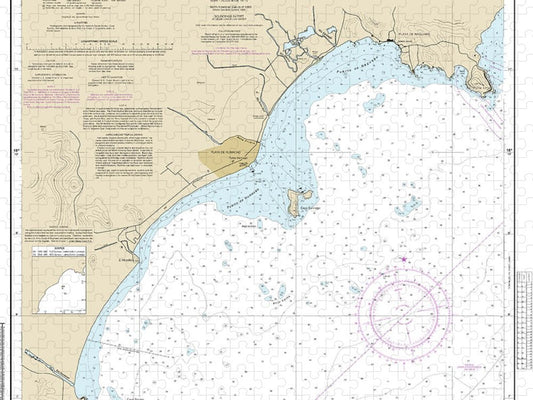 Nautical Chart 25665 Punta Lima Cayo Batata Puzzle