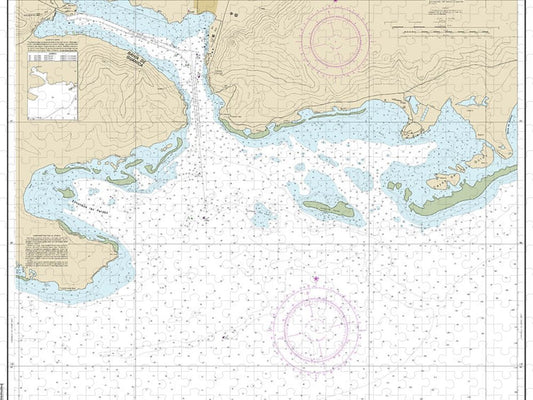 Nautical Chart 25679 Bahia De Guanica Puzzle