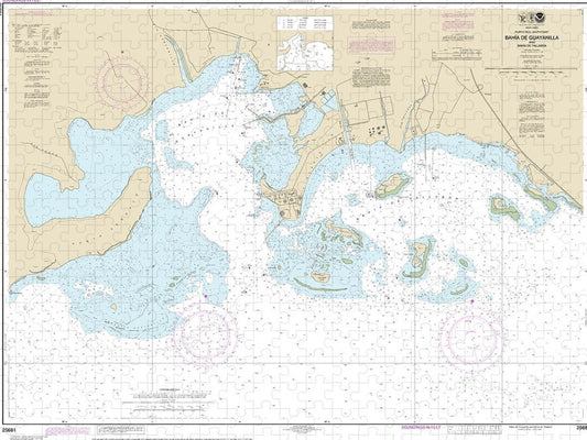 Nautical Chart 25681 Bahia De Guayanilla Bahia De Tallaboa Puzzle