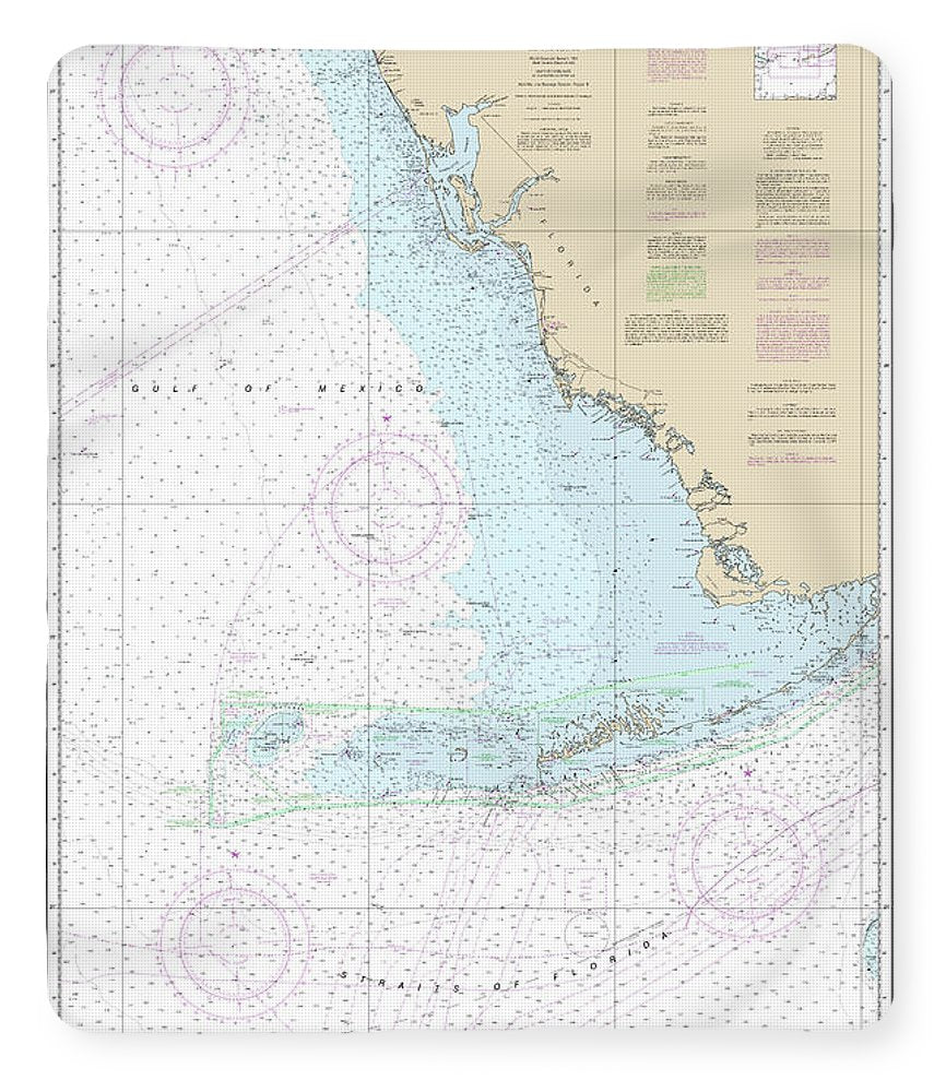 Nautical Chart-4148 Havana-tampa Bay - Blanket