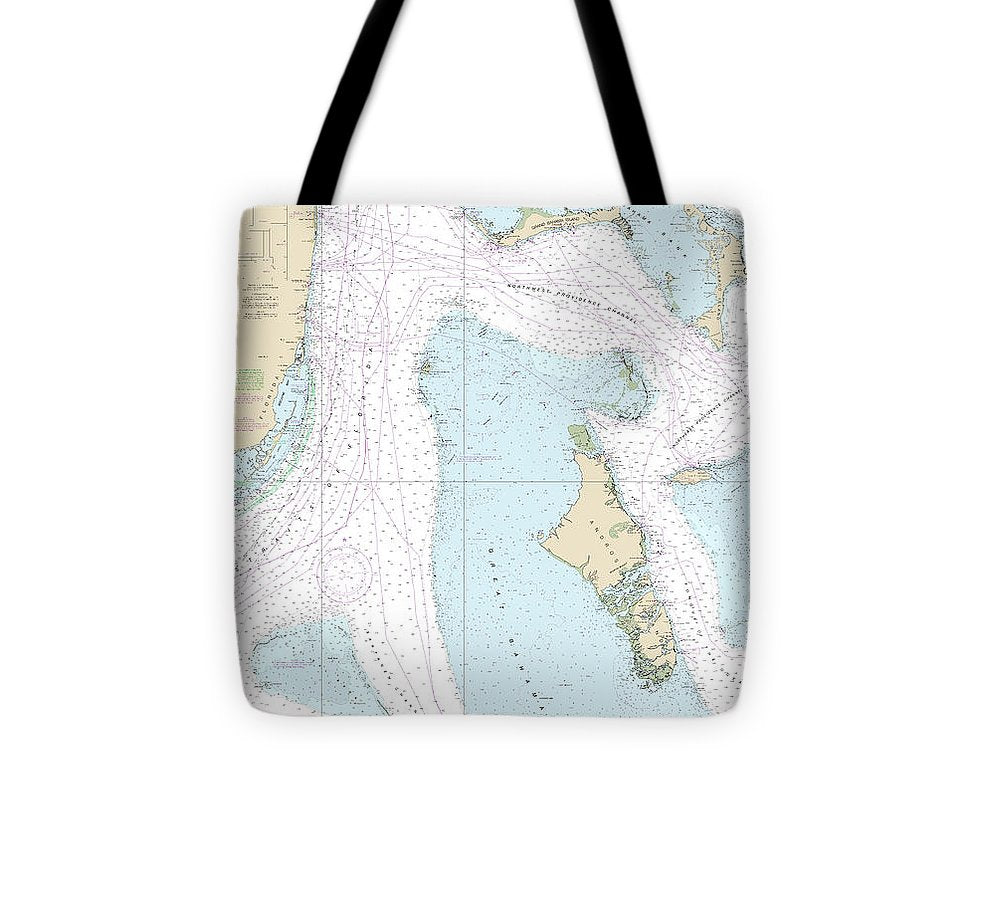 Nautical Chart 4149 Straits Florida “ Eastern Part Tote Bag