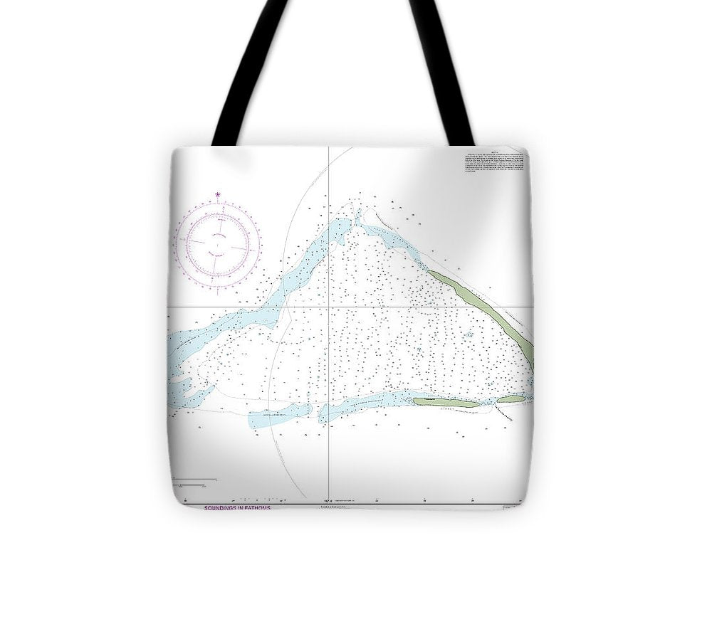 Nautical Chart 83153 United States Possesion Kingman Reef Tote Bag