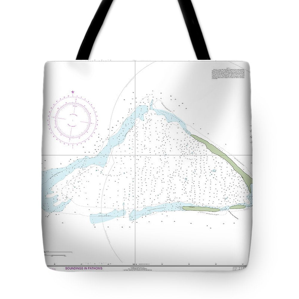 Nautical Chart-83153 United States Possesion Kingman Reef - Tote Bag