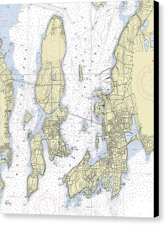 Newest Roanoke Island, NC Nautical Chart Sign / Made to Order