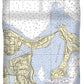 Oyster Bay-new York Nautical Chart - Duvet Cover