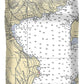 Westport-lake Champlain  Nautical Chart - Duvet Cover